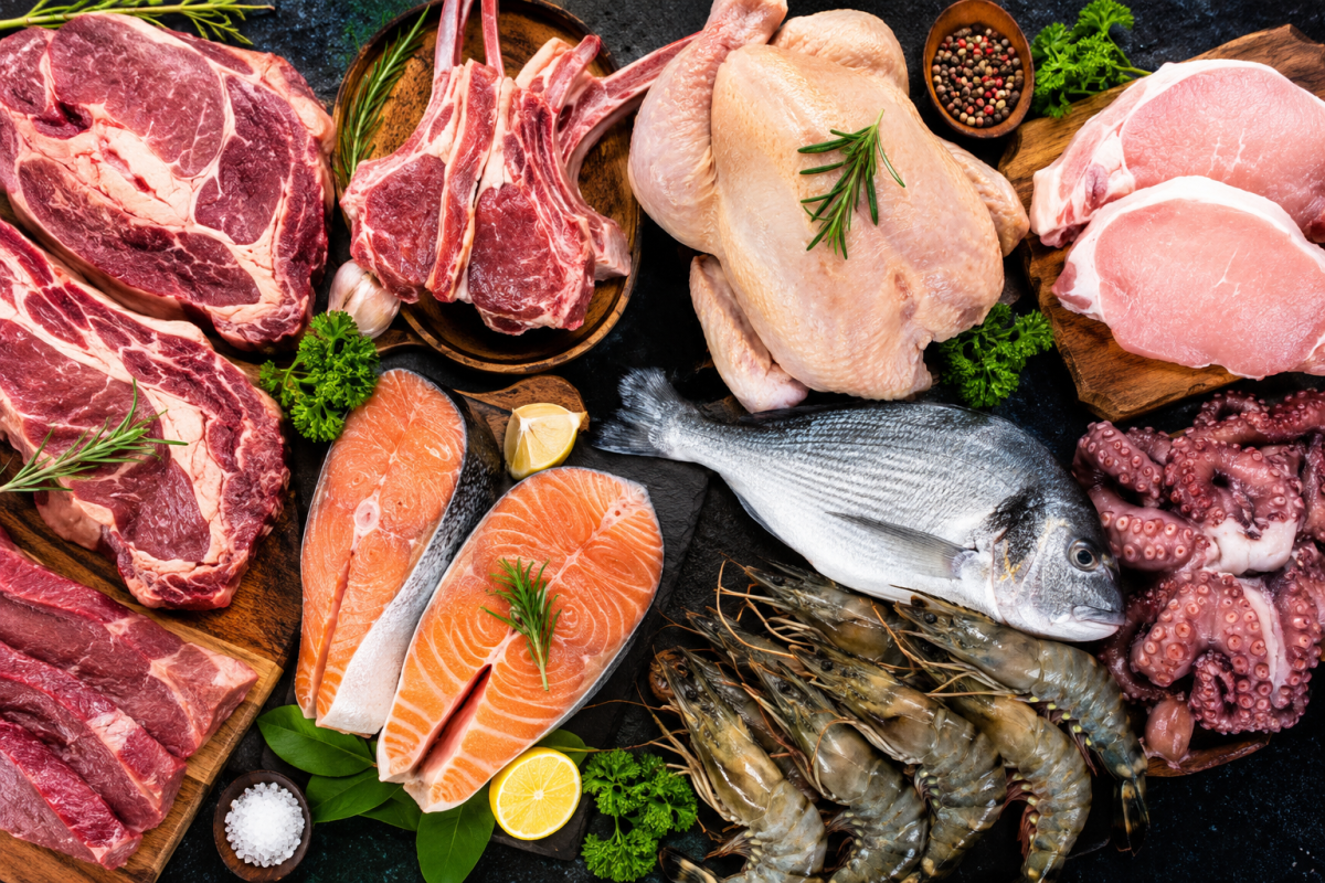 VIANDES ET POISSONS