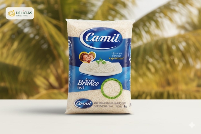 Riz blanc Camil 1 kg