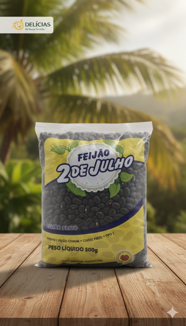 Haricot noir 2 de Julho 500g