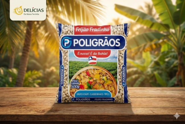 Haricot à oeil noir Poligrãos (Feijão fradinho Poligrãos 500kg)