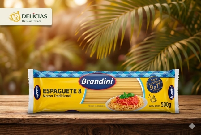Spaghetti Brandini économique (Macarrão Brandini économico) 