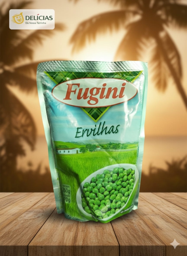 Petits pois Fugini sachet (Ervilha Fugini saché 170g)