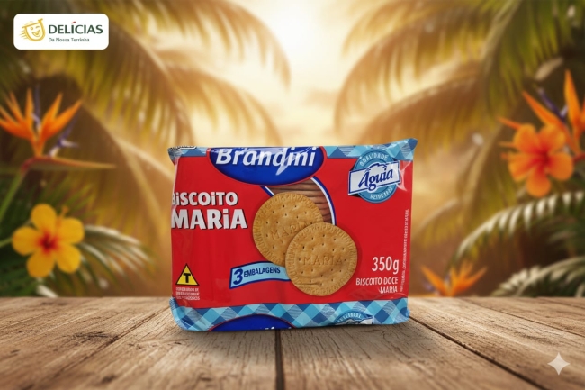 Biscuit Brandini Maria (Biscoito Brandini Maria 350g)