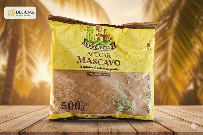 Sucre mascavo Brejeira (Açucar mascavo Brejeira 500g) 