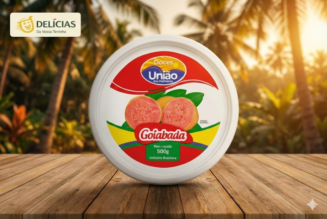 Goiabada União dos Palmares (Goiabada União dos Palmares 500g)