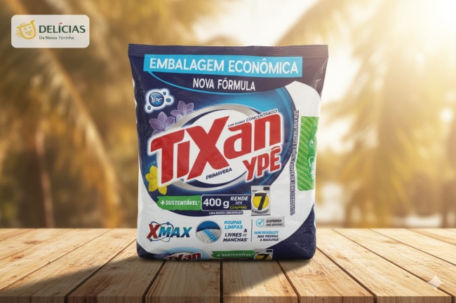 Lessive en poudre Tixan Ypê Primavera sachet 400g
