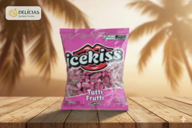 Bonbons Ice Kiss (Bala IceKiss 500g) 