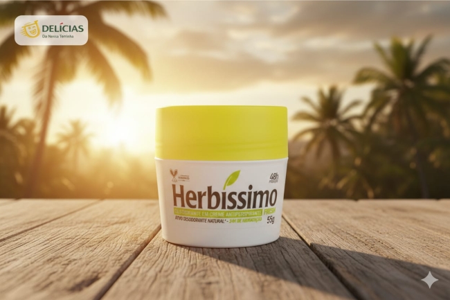 Désodorisant crème Herbíssimo 55g  Fresh