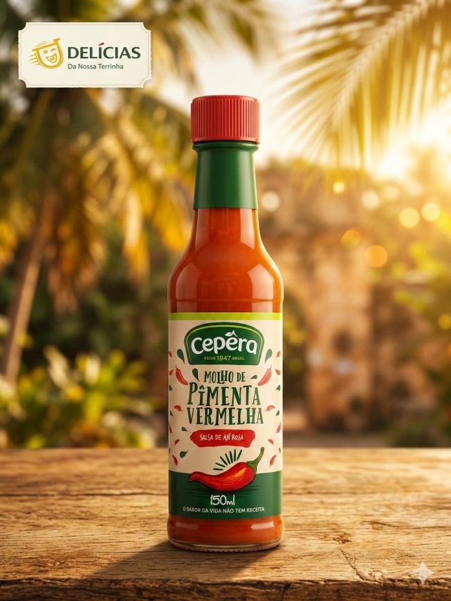 Sauce pimentée rouge Cepêra – 150 ml