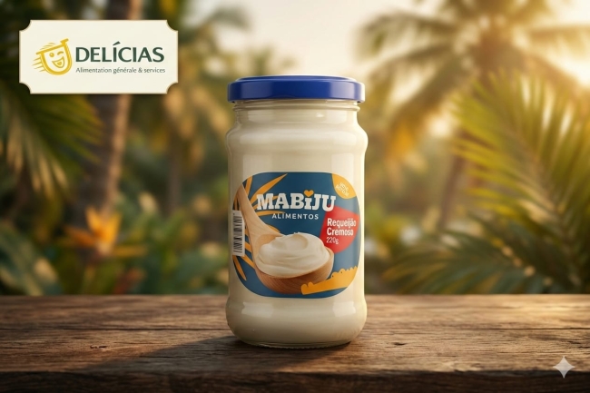 Requeijão cremoso traditionnel Mabiju – 220 g