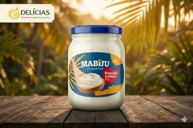 Requeijão cremoso traditionnel Mabiju – 500 g