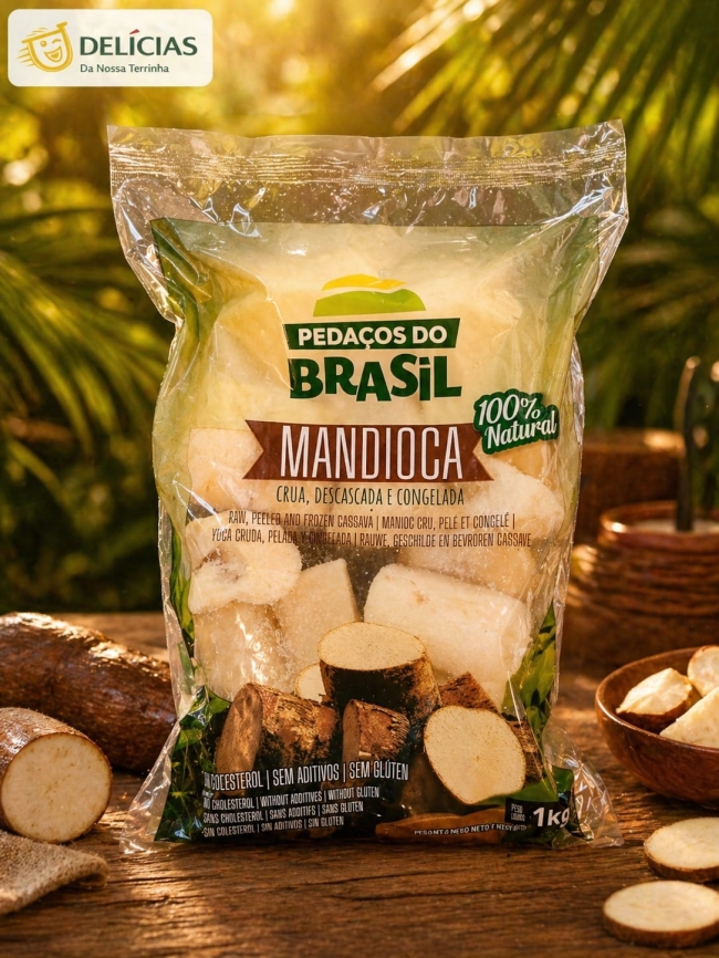 MANDIOCA 1kg MANIOC 
