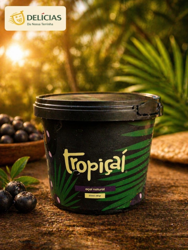 Açai c/guarana 200Ml Açaí au guaraná
