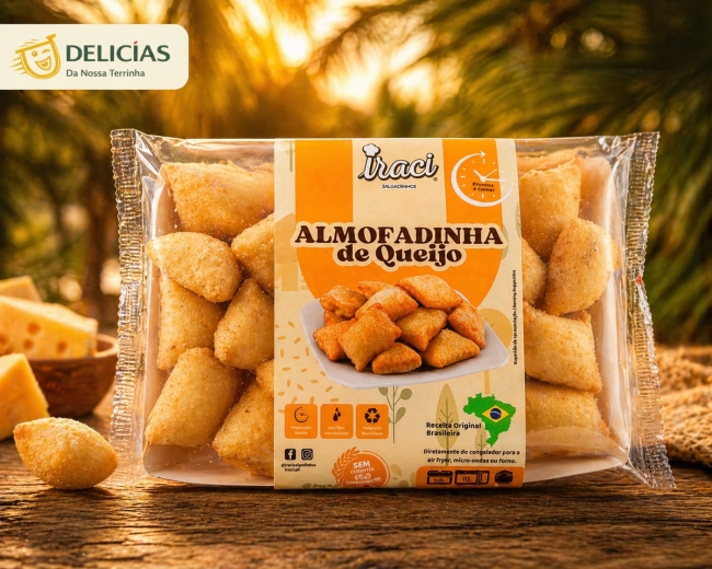 Almofadinha 25 x 20g Bouchées fourrées au fromage