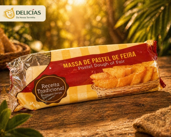 Massa de pastel 750g Pâte pour chaussons frits