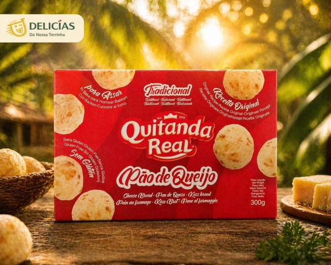 Pao de queijo 300g Bouchées au fromage à cuire