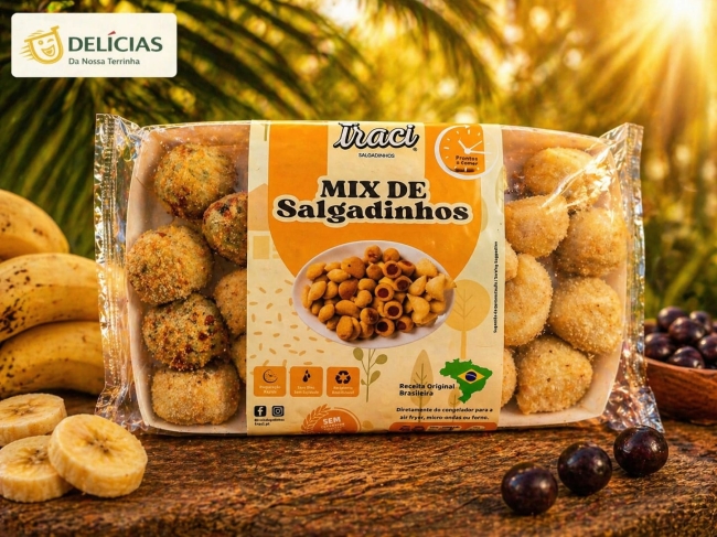 Mix Salgadinhos 25 x 20g Assortiment de bouchées salées