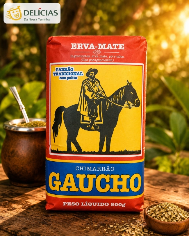 Erva Mate Chimarrão Gaúcho 500g