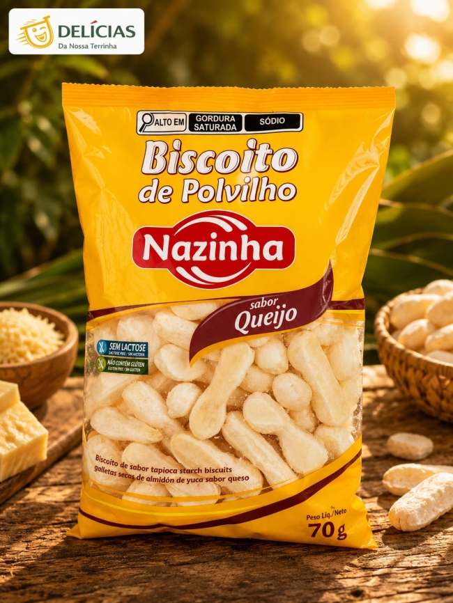 Biscoito de Polvilho saveur fromage 70g