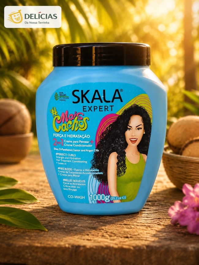 Skala Expert Mais Cachos 1 kg (Crème capillaire  et masque cheveux bouclés)