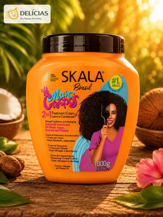 Skala Brasil Mais Crespos 1 kg (Crème capillaire / masque cheveux crépus)