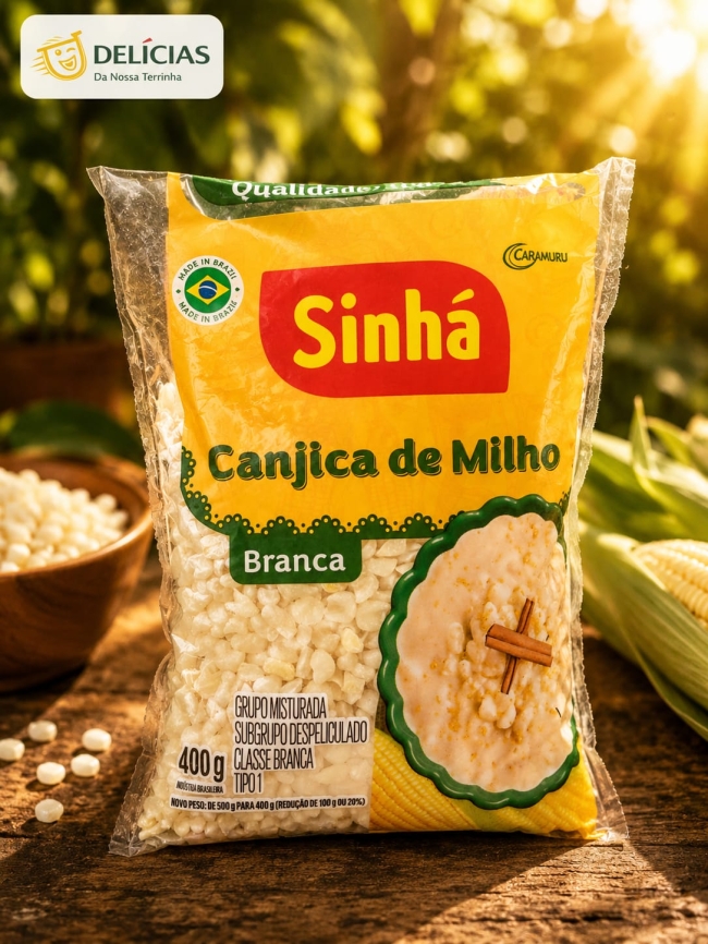 Maïs pour mungunzá / canjica Sinha 500g