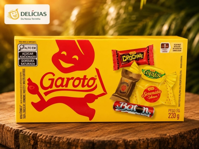 BOITE DE CHOCOLOT GAROTO 