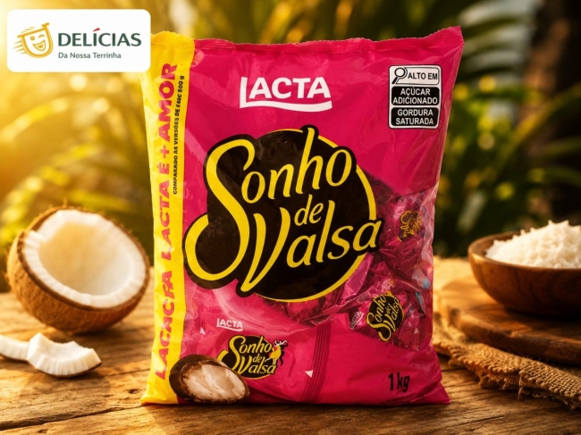 BOMBOM SONHO DE VALSA Pacote de 1kg