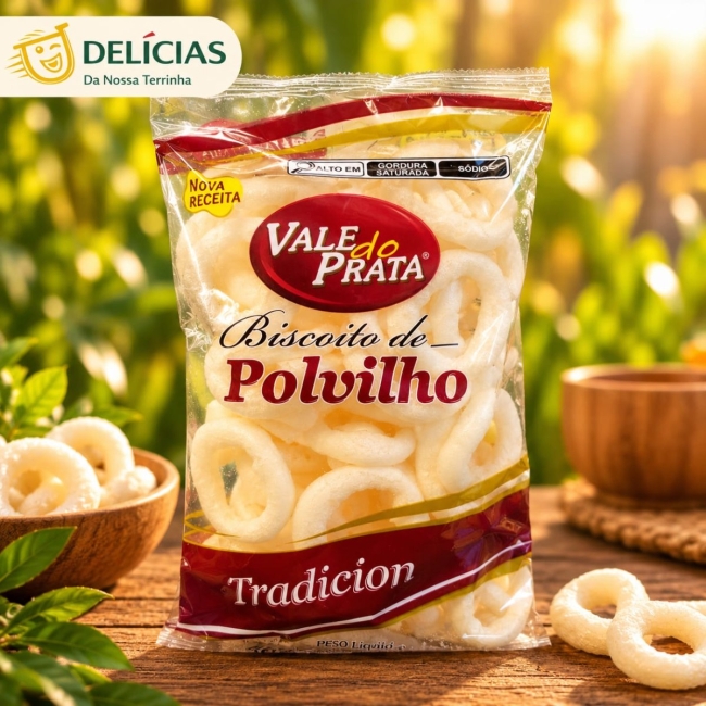 Biscoito de Polvilho Argola 80g