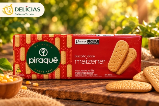 Biscoito Maizena Piraque 175g