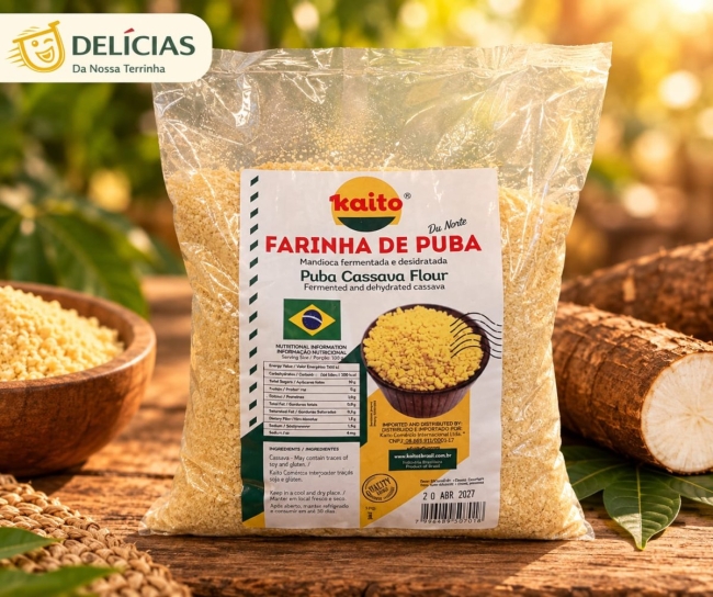 Farinha de Puba 1kg